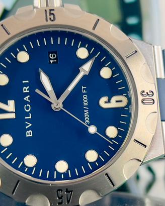 Bulgari Diagono NEW Diagono Scuba Steel / Blue /