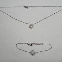 STROILI, Collana e Bracciale Donna -Albero della v