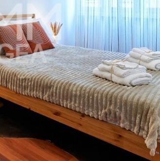 Struttura letto in legno 140 x 190