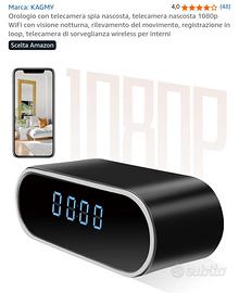 Orologio Spia Nascosto KAGMY 1080p WiFi