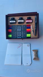 Set di 3 pennarelli per calligrafia,
