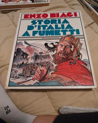 1 volume  la grande storia a fumetti