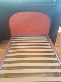 Rete letto 120x190 con materasso compreso