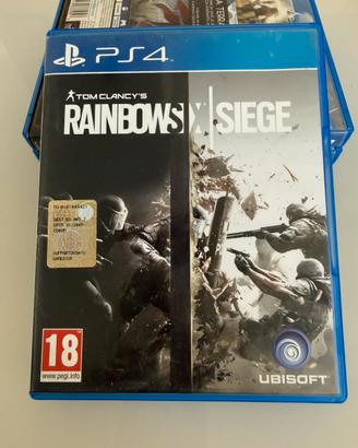 RainBow six Siege PlayStation 4