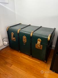 Baule da viaggio autentico