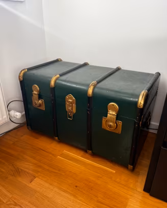 Baule da viaggio autentico