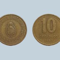 10 Centavos argentini 1993