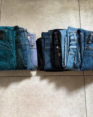 Set pantaloni misti