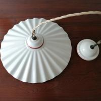 Lampadario ceramica arte povera 