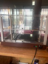 Vetrina da banco riscaldante