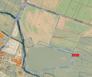 Terreno di 54432 m² a San Carlo Canavese