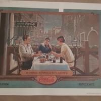 Locandina coca cola vintage