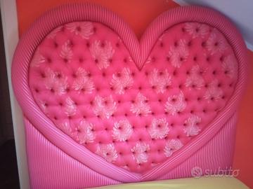 Testata letto imbottita capitonne'