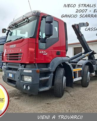 IVECO STRALIS 260S450-2007-4 ASSI SCARRABILE-CASSA