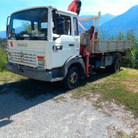 Renault Autocarro S180 Ribaltabile 3 lati con gru