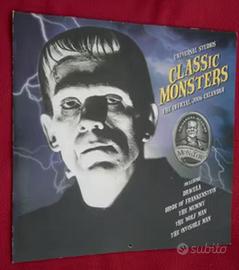 Calendario Classic Monsters mostri Universal