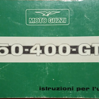 Moto Guzzi 350-400 GTS libretto uso e manutenzione