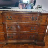 Comò scrittoio con comodini abbinati