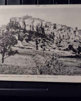 Vacchia cartolina del panorama di LImosano