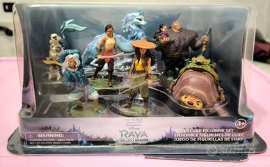 Disney Raya and the Last Dragon set 8 personaggi