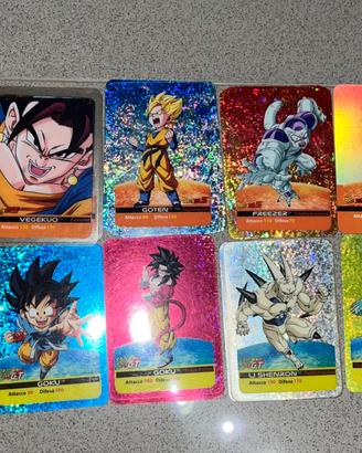 Carte Dragon Ball Z e GT