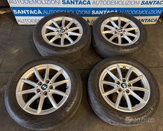 cerchi con gomme 225/55R17 97w bmw x1-x2 serie F