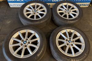 cerchi con gomme 225/55R17 97w bmw x1-x2 serie F