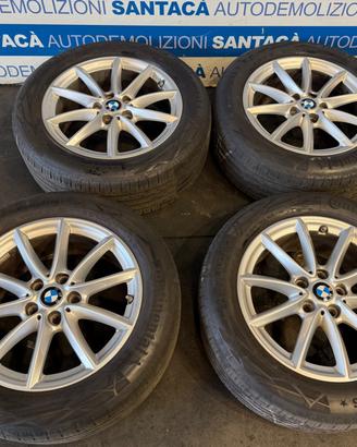 cerchi con gomme 225/55R17 97w bmw x1-x2 serie F
