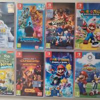 vari giochi nintendo switch