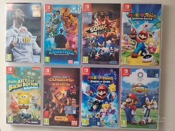 vari giochi nintendo switch