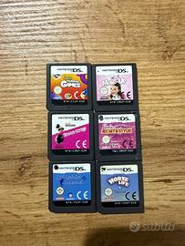 Nintendo ds giochi vari e custodia