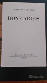 DON CARLOS  F. Schiller bur Rizzoli n 641-642