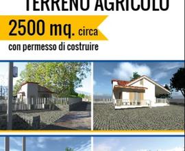 Terreno agricolo con permesso di costruire