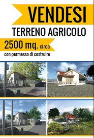 Terreno agricolo con permesso di costruire