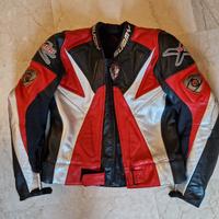 Tuta moto divisibile Suomy in pelle taglia M