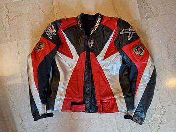 Tuta moto divisibile Suomy in pelle taglia M