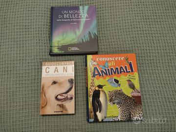 Libri su animali e fotografie National Geographic