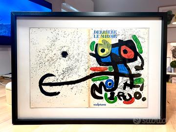 Litografia originale Joan Mirò firmata h.c.