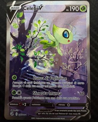 Carta Pokemon Celebi V di Colpo Fusione