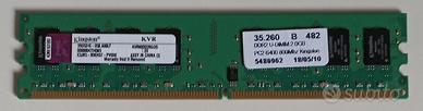 RAM 2GB DDR2 PC2-6400 800MHz Kingston