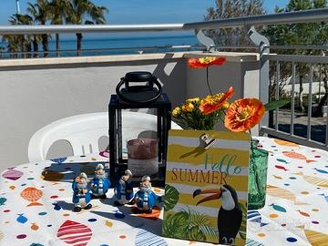 Fronte mare, 85 mq, 5 posti letto, aria condizion