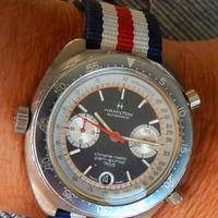 HAMILTON PAN-EUROPE 703 Anni 70(aka Heuer Autavia)