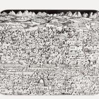 FORNASETTI VASSOIO GERUSALEMME