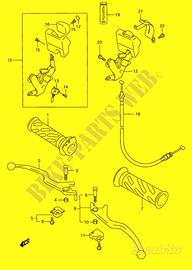 Cavo freno Suzuki Burgman 250 5881014f00000