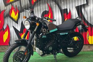ROYAL ENFIELD HIMALAYAN SCRAM 411 SILVER SPRINT- -