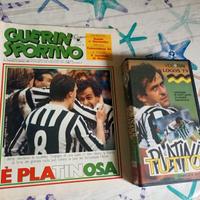 vhs Tutto Platinì Juve calcio,no Ultras.