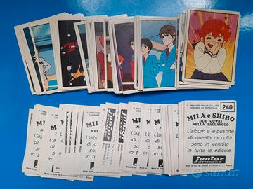 100 figurine diverse Mila e Shiro Junior stickers
