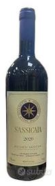 6 bottiglie sassicaia 2020