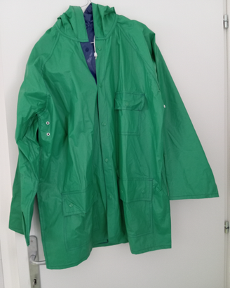 giacca antipioggia in pvc