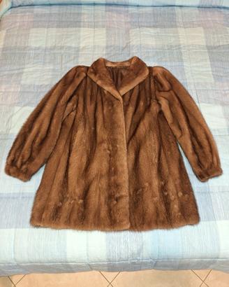 Pelliccia di visone autentica